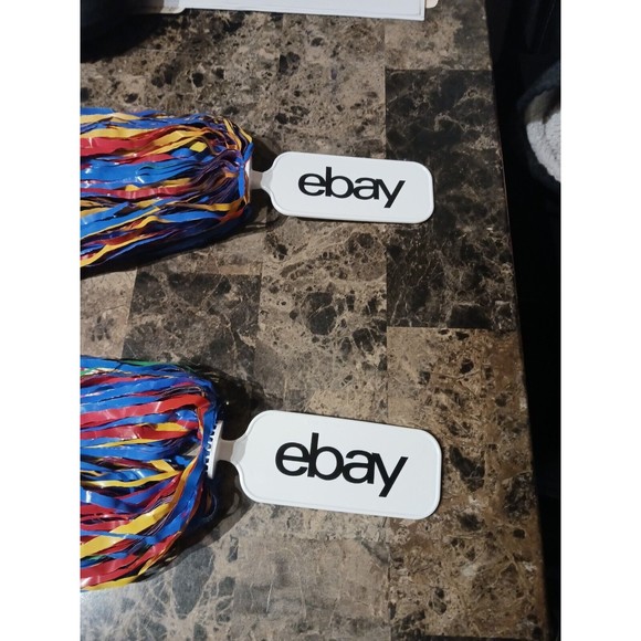 eBay Pom Poms, 2, From eBay Open 2023, eBayana, 16 in. Multicolor - Picture 2 of 6